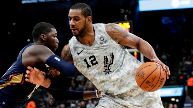 LaMarcus Aldridge, The Canadian Press LaMarcus Aldridge