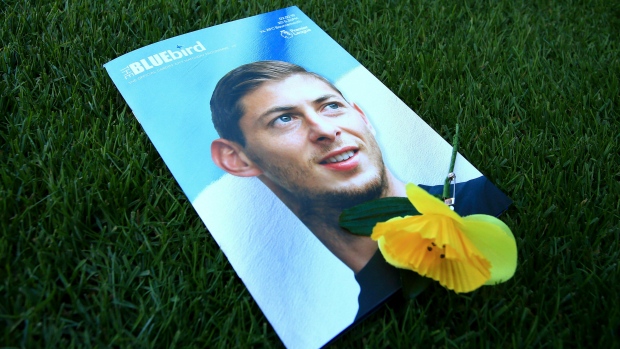 Photo of Emiliano Sala, The Canadian Press Photo of Emiliano Sala