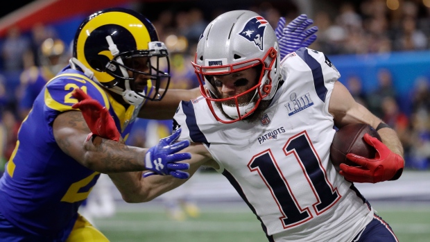 Julian Edelman, The Canadian Press Julian Edelman