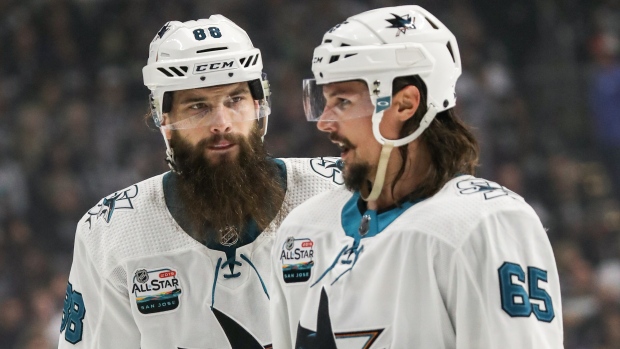 Brent Burns Erik Karlsson, The Canadian Press Brent Burns Erik Karlsson