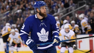Leafs' Muzzin has concussion, won't travel to NYC