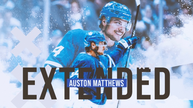 Auston Matthews signs record contract with Toronto Maple Leafs