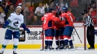 T.J. Oshie, Capitals players celebrate