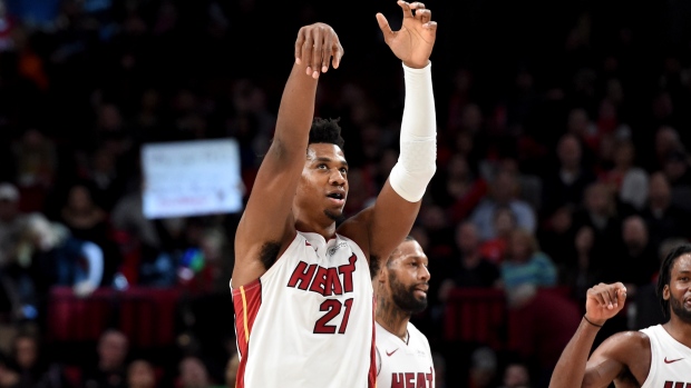 Hassan Whiteside, The Canadian Press Hassan Whiteside