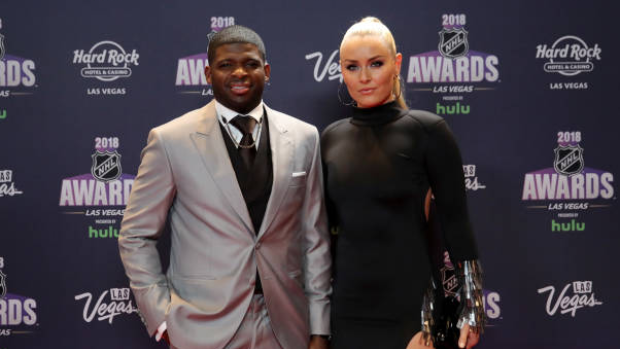 PK Subban and Lindsey Vonn