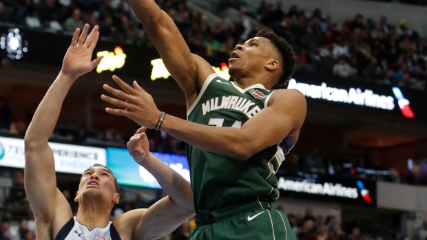 Giannis Antetokounmpo, The Canadian Press Giannis Antetokounmpo