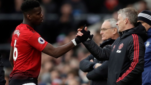 Paul Pogba Ole Gunnar Solskjaer, The Canadian Press Paul Pogba Ole Gunnar Solskjaer