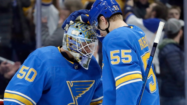 Jordan Binnington Colton Parayko, The Canadian Press Jordan Binnington Colton Parayko