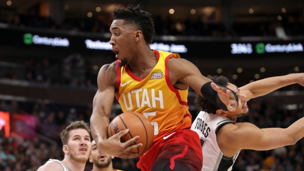 Donovan Mitchell , The Canadian Press Donovan Mitchell