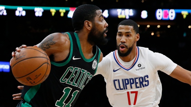 Kyrie Irving Garrett Temple, The Canadian Press Kyrie Irving Garrett Temple