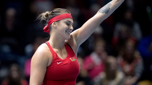 Aryna Sabalenka, The Canadian Press Aryna Sabalenka