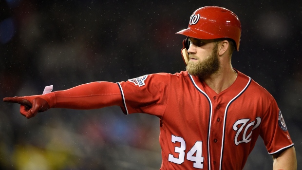 Bryce Harper, The Canadian Press Bryce Harper