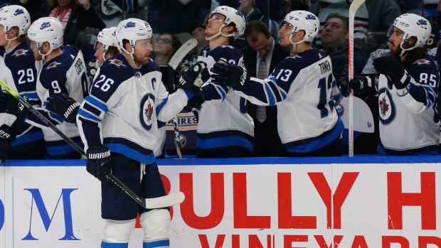Blake Wheeler, The Canadian Press Blake Wheeler