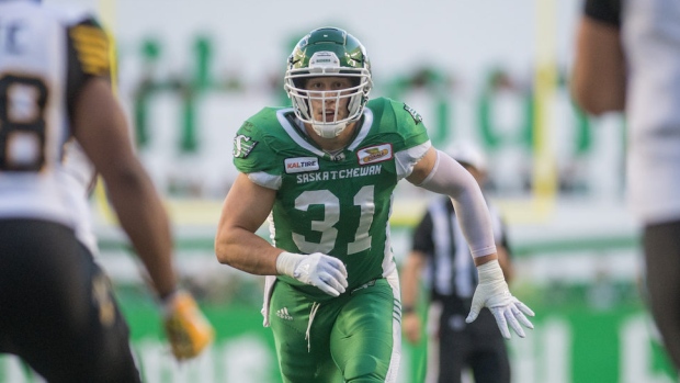 Sam Hurl, Saskatchewan Roughriders Sam Hurl
