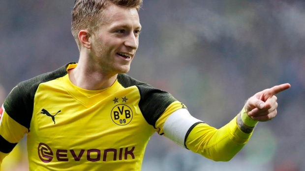 Dortmund captain Marco Reus, The Canadian Press Dortmund captain Marco Reus