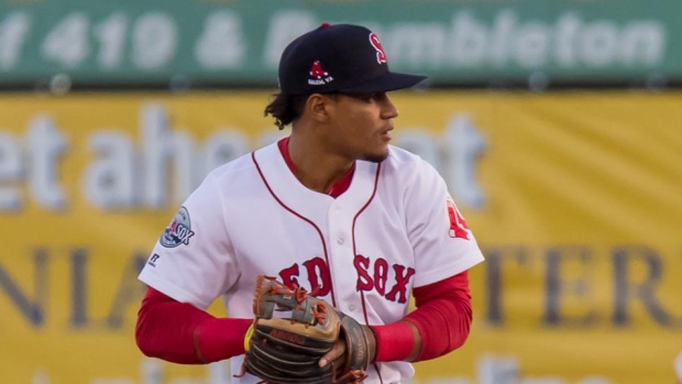 Salem Red Sox - Santiago Espinal, who donned a Salem Red