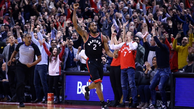 Kawhi Leonard , Vaughn Ridley/Getty Images Kawhi Leonard