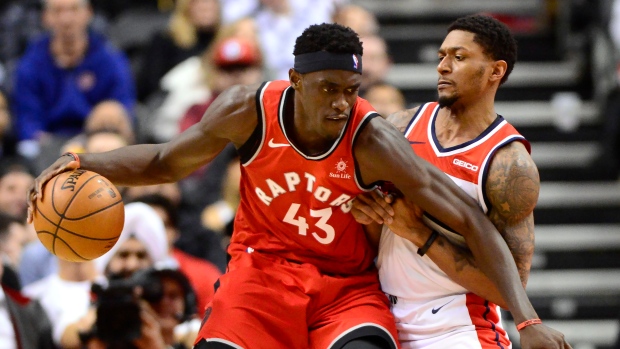 Pascal Siakam and Bradley Beal 