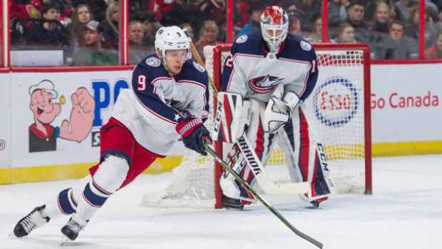 Panarin and Bobrovsky, Getty Images Panarin and Bobrovsky