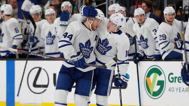 Morgan Rielly and Mitch Marner, The Canadian Press Morgan Rielly and Mitch Marner