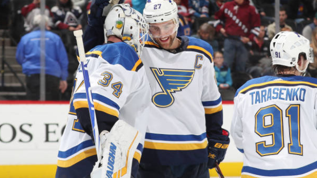Jake Allen, Alex Pietrangelo, Getty Images Jake Allen, Alex Pietrangelo