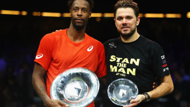 Gael Monfils, Stan Wawrinka, Getty Images Gael Monfils, Stan Wawrinka