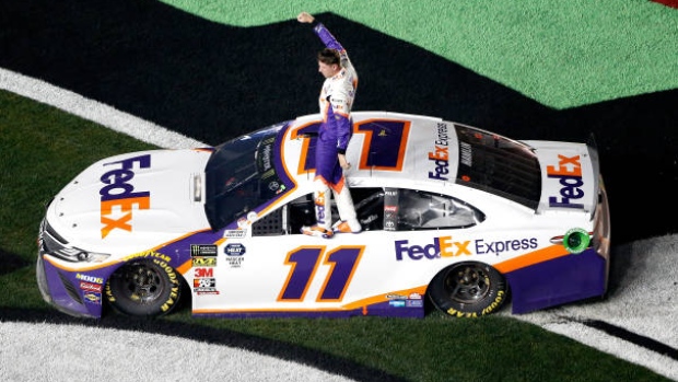 Denny Hamlin, The Canadian Press Denny Hamlin