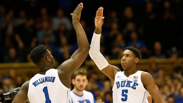 RJ Barrett and Zion Williamson