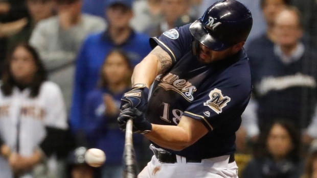 Mike Moustakas , The Canadian Press Mike Moustakas