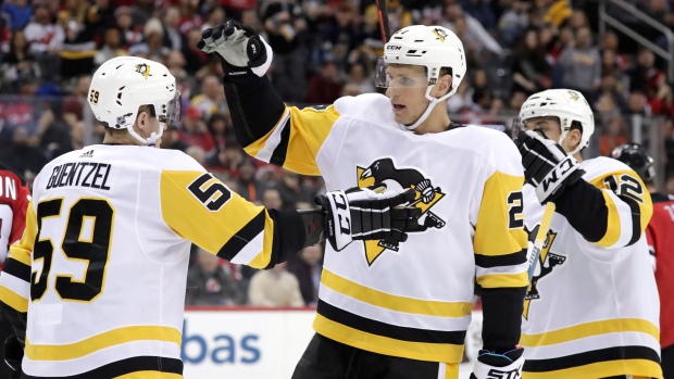 Jake Guentzel Nick Bjugstad, The Canadian Press Jake Guentzel Nick Bjugstad
