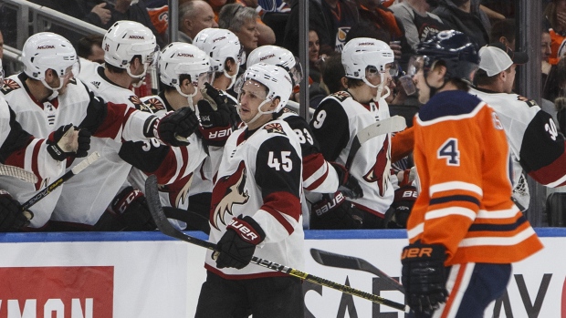 Josh Archibald celebrates goal