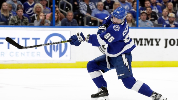 Nikita Kucherov, The Canadian Press Nikita Kucherov