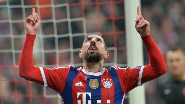 Franck Ribery, The Canadian Press Franck Ribery