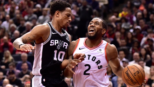 DeMar DeRozan Kawhi Leonard