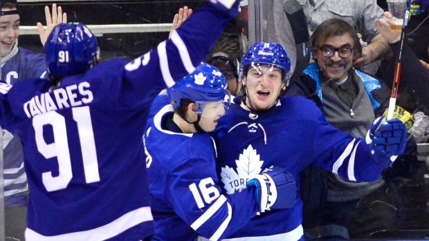 Hyman scores late as Leafs erase three-goal deficit to ...