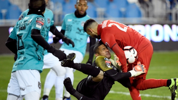 Toronto FC and Independiente FC, The Canadian Press Toronto FC and Independiente FC