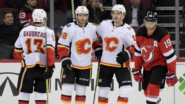 Calgary Flames celebrate