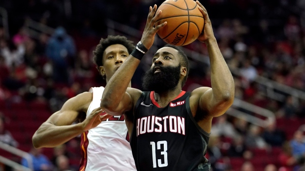 Harden scores 58; Rockets rally over Heat - TSN.ca