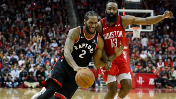 Kawhi Leonard and James Harden