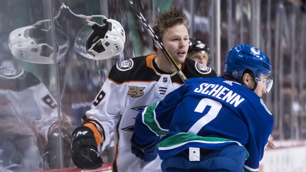 Max Jones Luke Schenn , The Canadian Press Max Jones Luke Schenn