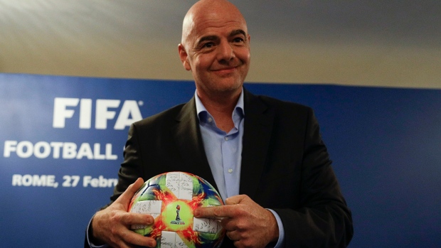Gianni Infantino , The Canadian Press Gianni Infantino