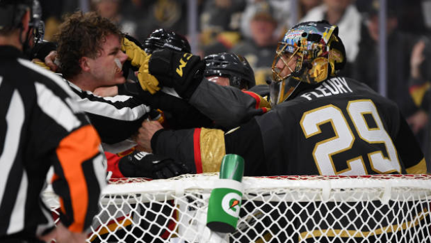 Tkachuk and Fleury, Getty Images Tkachuk and Fleury