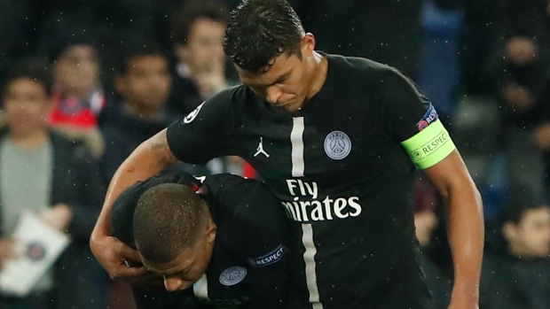 Kylian Mbappe Thiago Silva, The Canadian Press Kylian Mbappe Thiago Silva