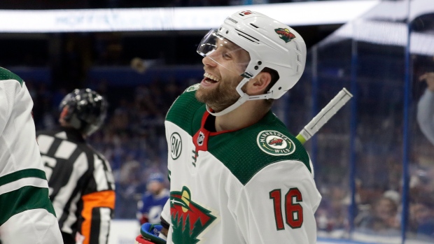 Jason Zucker, The Canadian Press Jason Zucker