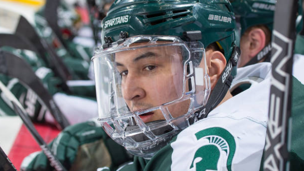 Red Wings' Taro Hirose: Ex-Spartan hopes to build on fast NHL start