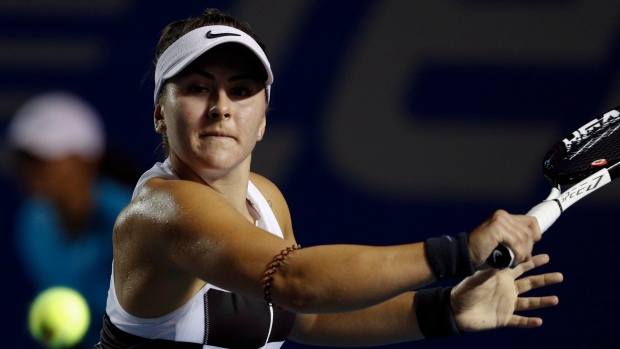Bianca Andreescu, The Canadian Press Bianca Andreescu