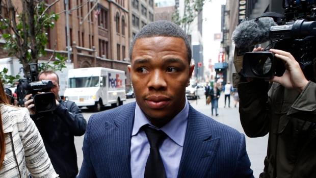 Ray Rice, The Canadian Press Ray Rice