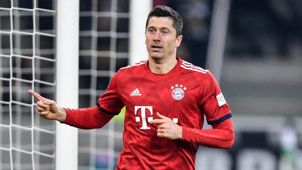 Robert Lewandowski, The Canadian Press Robert Lewandowski
