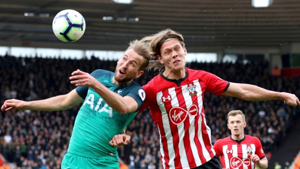 Harry Kane Jannik Vestergaard, The Canadian Press Harry Kane Jannik Vestergaard