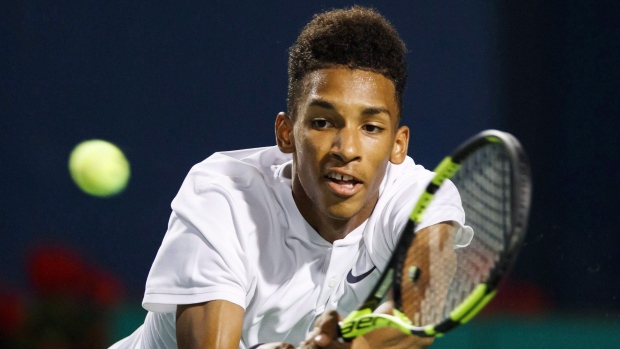Felix Auger-Aliassime, The Canadian Press Felix Auger-Aliassime